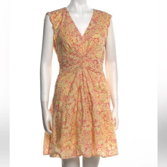 Derek Lam Dresses & Skirts - Derek Lam Collective Paisley Floral Flare Short Dress Size 40 medium